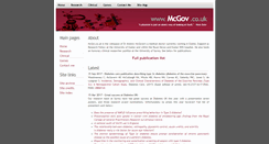 Desktop Screenshot of mcgov.co.uk